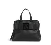 Armani Exchange Susie Soft S Bolso de mano negro, imitación de cuero, mujer