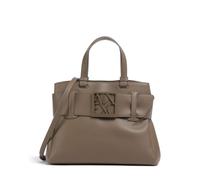 Armani Exchange Susie Soft S Bolso de mano taupe, imitación de cuero, mujer