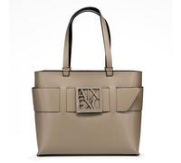 Armani Exchange Susy Bolsa de compras 30 cm marrón