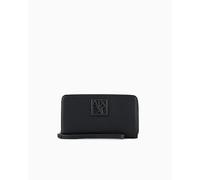 Armani Exchange Susy SLG, Cremallera Alrededor Mujeres, Negro, Talla única