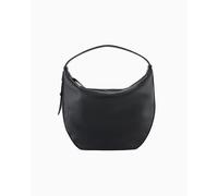 Armani Exchange Susy Soft, Sustainable, Zip Closure, Hobo Mujeres, Negro, Talla única