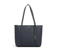 Armani Exchange Sylvie Bolsa shopping azul oscuro, imitación de cuero, mujer
