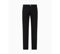 Armani Exchange The Boat, Label, Parche Logo Lettering Jeans Hombre, Negro, 42