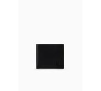 Armani Exchange Ortisei Monedero negro, cuero, hombre