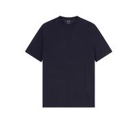 Armani Exchange- Top de Punto de Algodón Acanalado- Tops- Hombre- Azul- M- Top de Punto de Algodón Acanalado