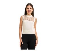 Armani Exchange - Top de Punto de Algodón - Tops - Mujer - Beige - M -