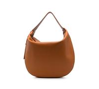 Armani Exchange Shopper cuero de mujer de ecopiel martillada, beige, Talla única