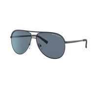 Armani Exchange Unisex Sunglass AX2002 - Color del Marco: Azul Mate, Color de la Lente: Polarizadas azul oscuro