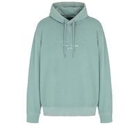 Armani Exchange Urban Heights, Cornely Logo Signature Sudadera con Capucha, Lead, M para Hombre