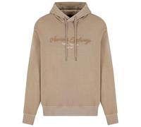 Armani Exchange Urban Heights, Cornely Logo Signature Sudadera con Capucha, marrón, S, Cashew Roasted, S