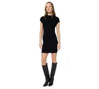 Armani Exchange Vestido Bodycon de Punto para Mujer, Negro, M