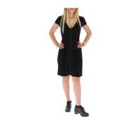 Armani Exchange - Vestido Mini Negro con Cremallera - Dresses - Mujer - Negro - S -