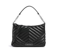 Armani Exchange Victoria Bolso de hombro negro, imitación de cuero, mujer