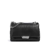 Armani Exchange Victoria M Bolso de hombro negro, imitación de cuero, mujer