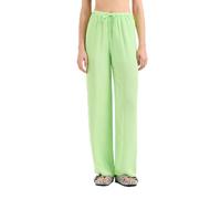 Armani Exchange Viscose Drawstring Trousers Pantalones, Agave, 4 US para Mujer