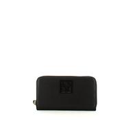 Armani Exchange Wallet Zip Around, Carteras para Mujer, Negro (Black), Talla única