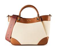 Armani Exchange Wave Bolsa de compras 28 cm beige