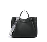 Armani Exchange Wave L Bolso de mano negro, imitación de cuero, mujer