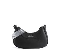 Armani Exchange Wave Bandolera negro, imitación de cuero, mujer