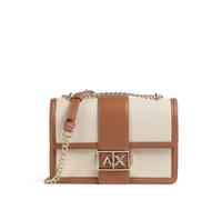 Armani Exchange Wonder M | Bolso de hombro | blanco,marrón | poliéster