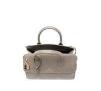 Armani Exchange Jane M Bolso de mano taupe, imitación de cuero, mujer