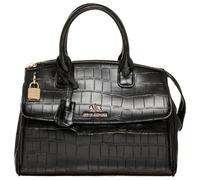 Armani Exchange Jane M Bolso de mano negro, imitación de cuero, mujer