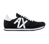 Armani Exchange Rio Side Logo, Zapatillas para Hombre, Multicolor (Black+White), 46 EU