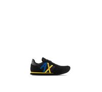 Armani Exchange Zapatilla Retro Running Logo Negro