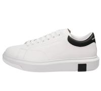 Armani Exchange Zapatillas Action de piel Blanco