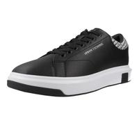 Armani Exchange Zapatillas de Piel Negro