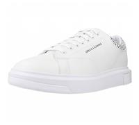 Armani Exchange Zapatillas de Piel Ton Blanco