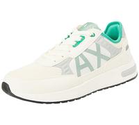 Armani Exchange Zapatillas Deportivas Dusseldorf para Hombre, Off White Gray Green, 41 EU