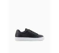 Armani Exchange Zapatillas Deportivas para Mujer, Color Negro/Negro, Talla 35 EU, Negro, 35 EU
