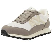 Armani Exchange Zapatillas Deportivas para Mujer Essential, Drop, con Detalles de microante, Brown Bass Off, 37.5 EU