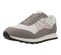 Armani Exchange Zapatillas Deportivas para Mujer Essential, Drop, con Detalles de microante, Brown Bass Off, 40 EU