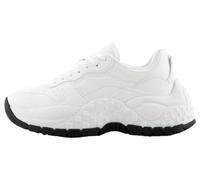 Armani Exchange Zapatillas Deportivas Vedder para Mujer con Logotipo, Blanco óptico, 36 EU