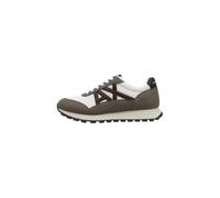 Armani Exchange Zapatillas Drop para Hombre, Musk + Off White, 44 EU