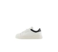 Armani Exchange Zapatillas Lion para Hombre, Off White Black, 40 EU
