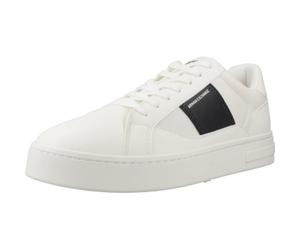 Armani Exchange Zapatillas Londres para Hombre, Color Blanco y Azul Oscuro, Talla 43,5 EU, Off White Deep Navy, 43.5 EU