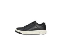 Armani Exchange Zapatillas negras para hombre con logotipo all-Over, Negro , 42 EU