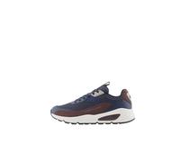 Armani Exchange Zapatillas para Hombre Bronx, Navy Bordeau, 43 EU