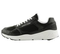 Armani Exchange Zapatillas para Hombre Bronx PU Inserts White Laces, Negro, 39.5 EU