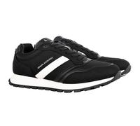 Armani Exchange Zapatillas Para Hombre Drop MicroSuede, Nylon, Malla Retro