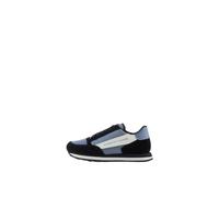 Armani Exchange Zapatillas para Hombre Essential Osaka, Color Contrasts, Azul/Negro, 41 EU