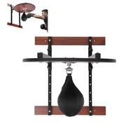 Armanyya Speed Bag Plataforma Kit de plataforma, altura ajustable, juego de plataforma profesional con bolsa de velocidad y placas de fijación, rotación de 360°, capacidad de carga de 100 kg para el