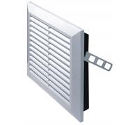 Armar Trading LTD Rejilla de ventilación blanca de 170 mm x 170 mm con rejilla de ventilación de pared de malla de 7 pulgadas T40
