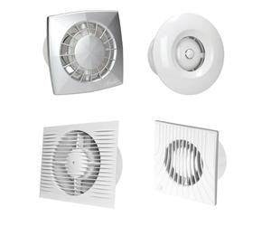 Armar Trading LTD Ventilador extractor de baño 150 mm con sensor de humedad y temporizador WA150H