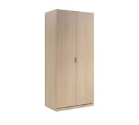 Armário 2 portas com efeito madeira