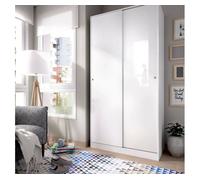 Armário 2 portas com efeito madeira