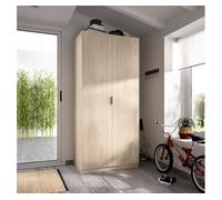 Armário 2 portas com efeito madeira